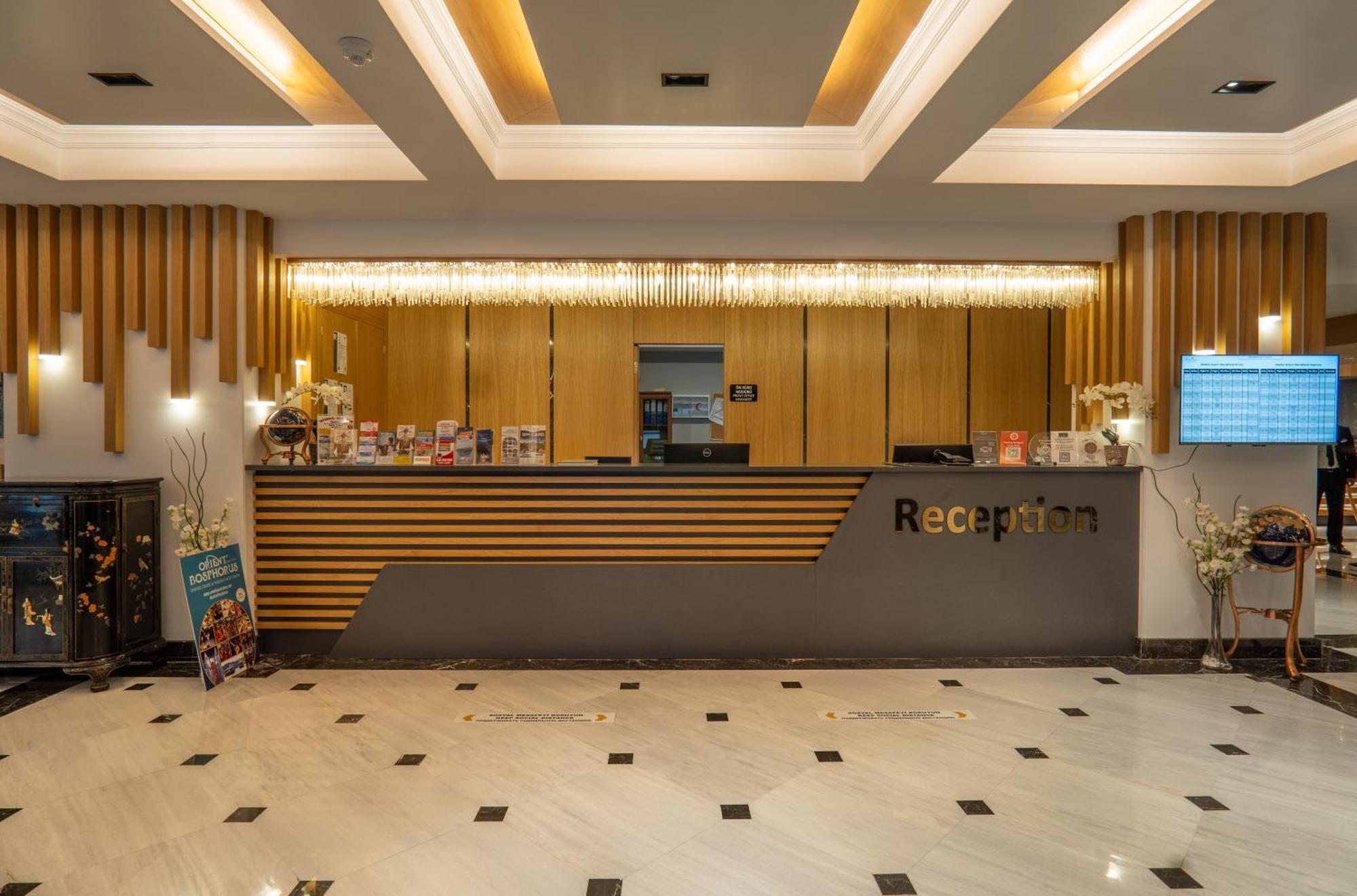 Demiray Hotel Old City Istanbul Exterior photo Reception